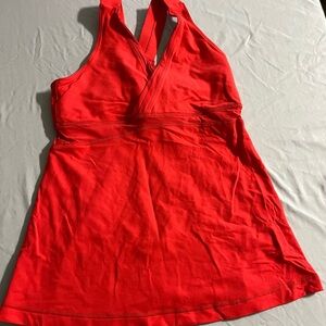 Lululemon Athletic Red Tank Top